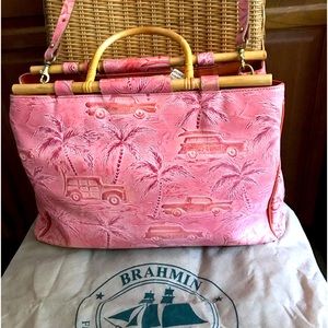 Brahmin Vintage Copa Cabana Burnadette Bag in Sunset.